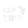 Потолочный светильник MAYTONI TREO C062CL-L12W3K