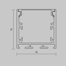 Профиль MAYTONI ALM-3535BT-B-2M 633003